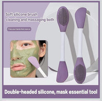 dobble headed face scrubber
